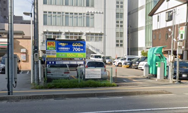 環水公園駐車場