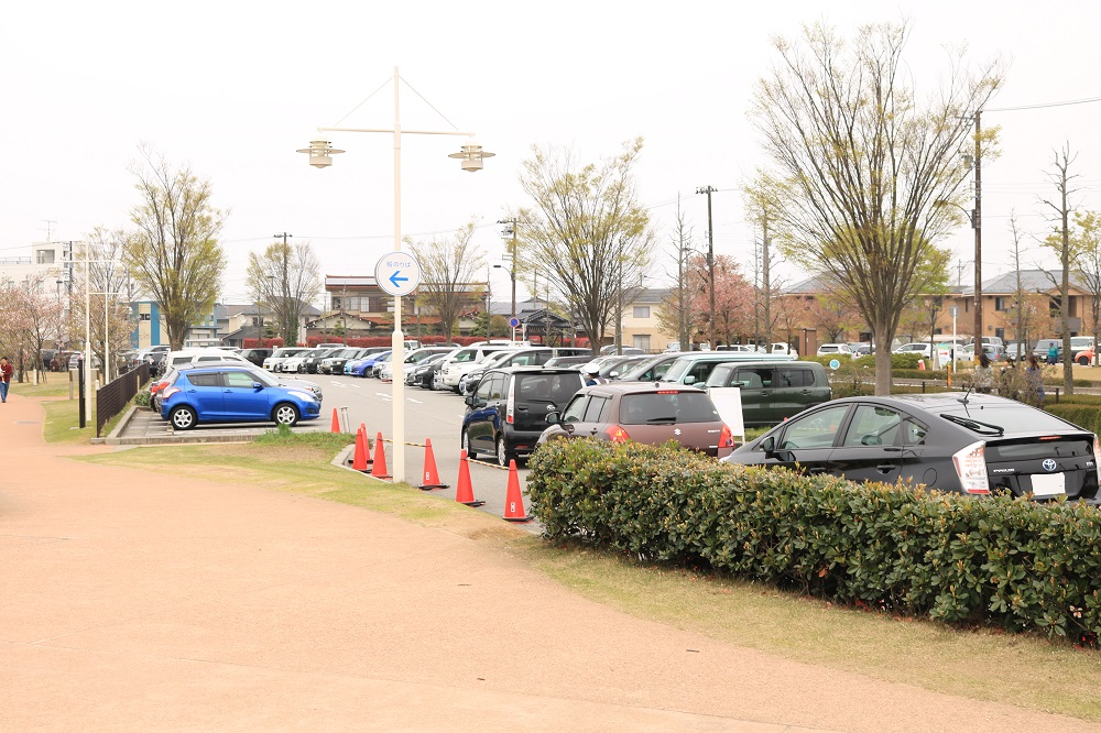 環水公園 富山県 駐車場